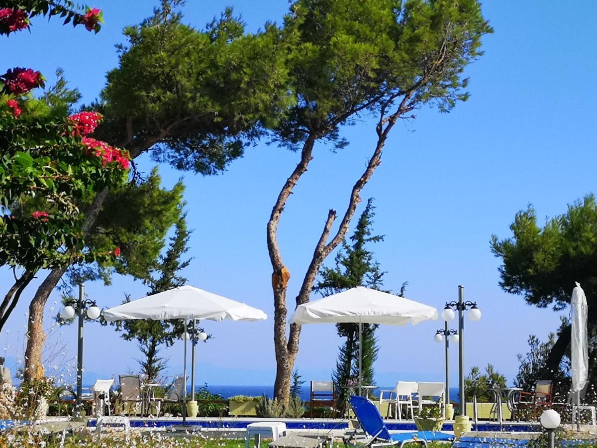 Louis Luxury Villa By Living In Blue Koskinou  Dış mekan fotoğraf